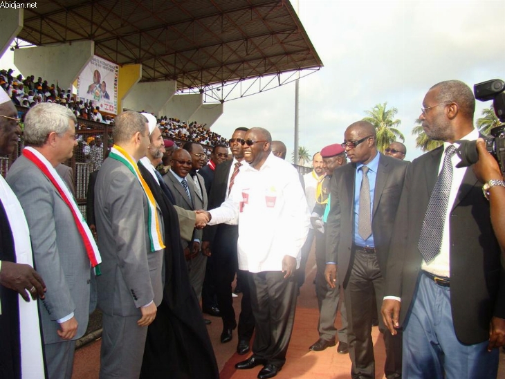 Campagne présidentielle :  La “vague bleue” s’empare de Yamoussoukro et de Sinfra